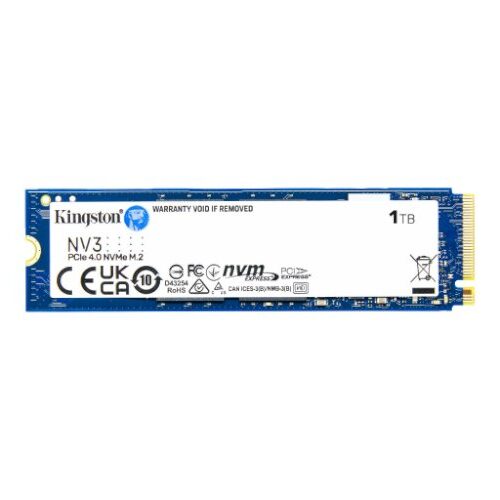 דיסק פנימי Kingston NV3 1TB NVME GEN 4.0 M.2 2280 6000/4000Mb/s