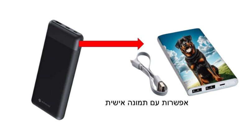 מטען נייד Miracase MPB10000NTM 10000mAh 99215-800-29