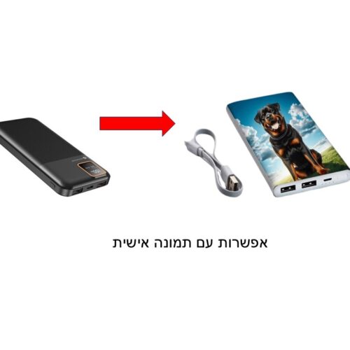 מטען נייד Miracase MPB10LCD 10,000mAh