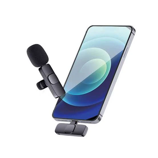 מיקרופון אלחוטי זוגי לאייפון