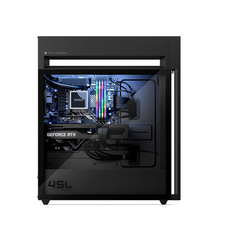 HP OMEN 45L i7-14700K /32GB (2x16GB) DDR5/1T SSD NVME/NVIDIA RTX 4070Ti 12GB/DOS/BLACK/3xRGB/3YOS