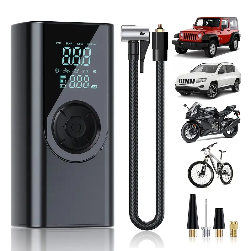 CAR BOOSTER 4-in-1