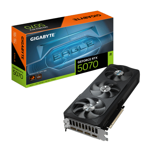 כ.מסך GIGABYTE GeForce RTX 5070 EAGLE OC SFF 12G