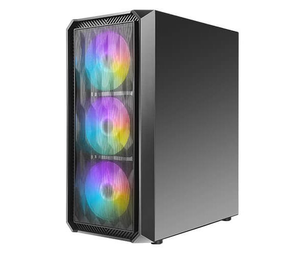 מארז Antec NX292 ARGB Mid Tower E-ATX MB 3X120MM ARGB SIDE GLASS