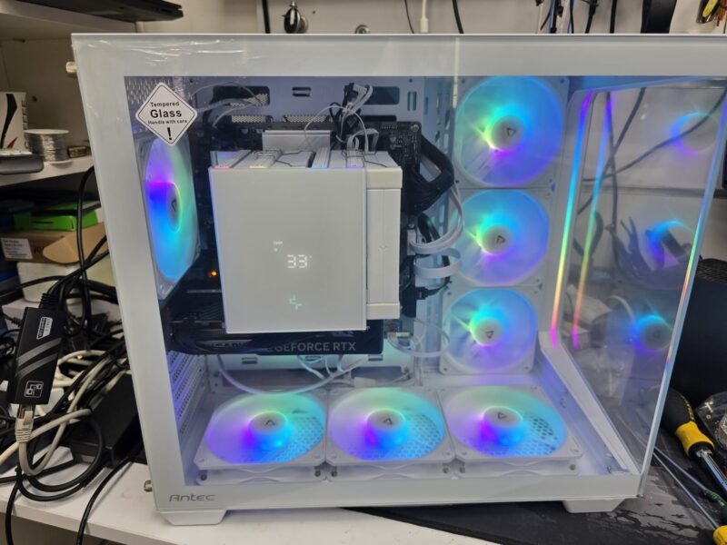 GAMING intel core ULTRA 7 265KF | ssd-1000 | 32DDR5 | GIGABYTE B860M DDR5 | GIGBYTE RTX5060 | 750W