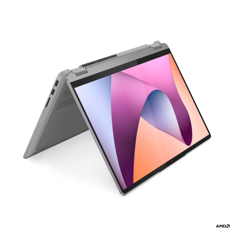 מחשב נייד 14 אינץ מסך מגע Lenovo FLEX 5 AMD RYZEN R7 5825U 16GB 1TB Windows 11 Pro - צבע אפור, 3 שנות אחריות באתר הלקוח