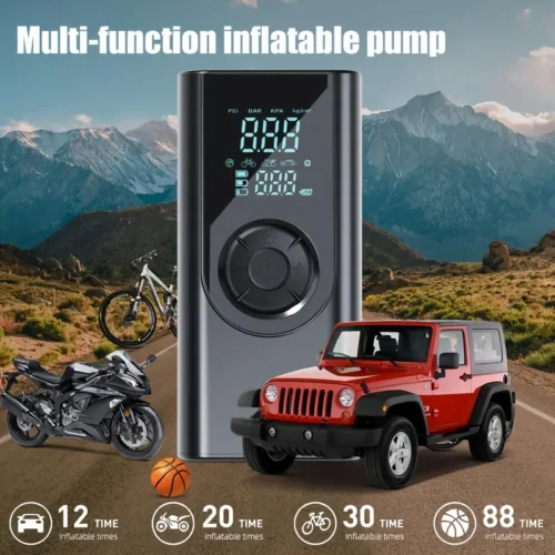 CAR BOOSTER 4-in-1