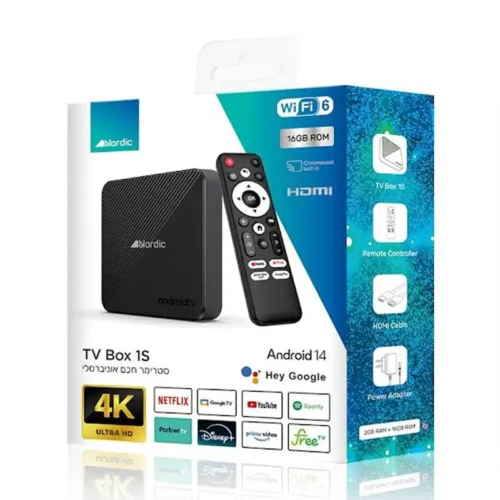 Nordic TV Box 1s 2+16 סטרימר