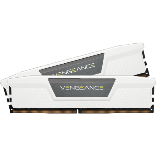 ז. לנייח CORSAIR VENGEANCE 64GB 2x32GB DDR5 5200MHz C40 White