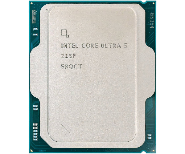 מעבד Intel Ultra 5 225F Tray No GPU Up to 4.9Ghz AI BOOST 13TOPS