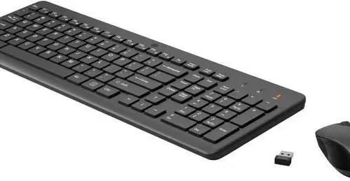 סט עכבר ומקלדת אלחוטיים HP 330 - צבע שחור