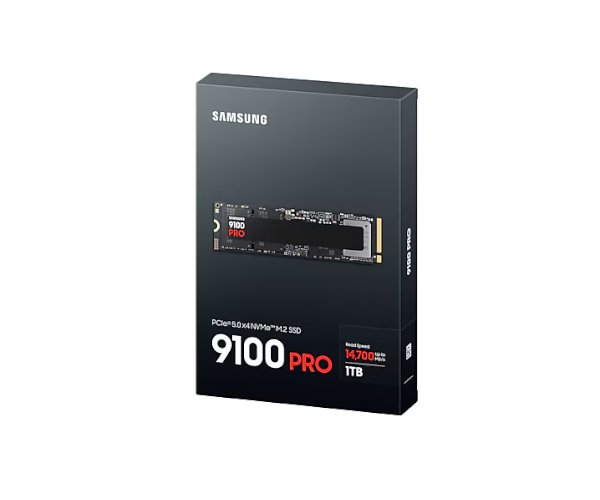 דיסק פנימי Samsung 9100 PRO 1TB Gen5 M.2 NVME 2.0 14700/13300 RW