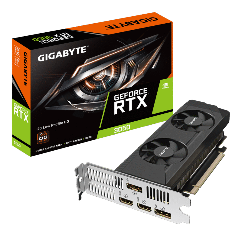 כרטיס מסך Gigabyte GeForce RTX 3050 6GB Low Profile