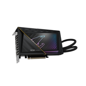 כ.מסך AORUS GeForce RTX 5080 XTREME WATERFORCE 16G 360MM RADIATOR