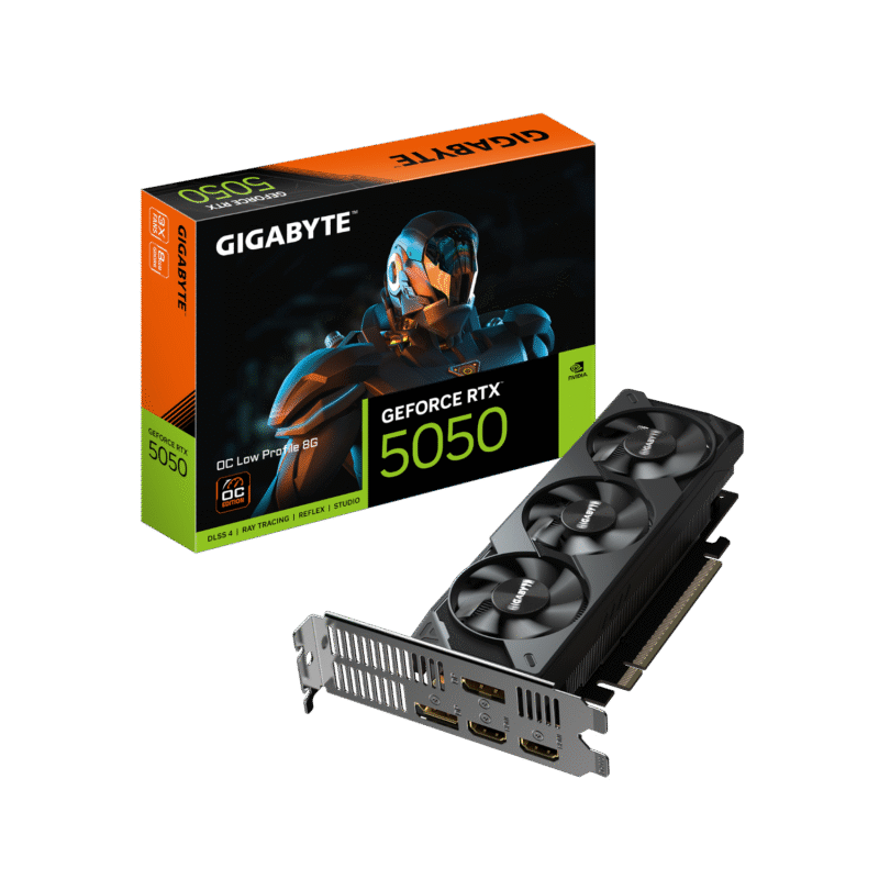 כרטיס מסך Gigabyte GeForce RTX 5050 8GB OC Low profile