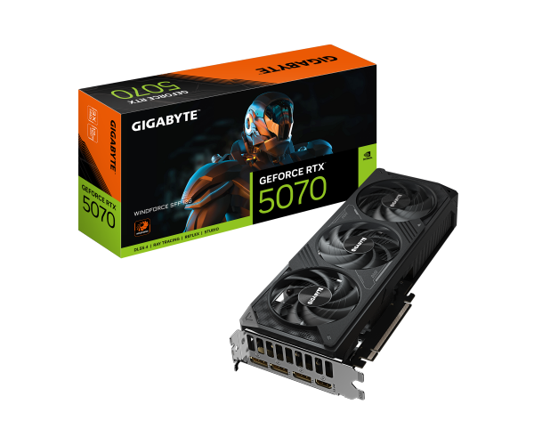 כרטיס מסך GIGABYTE GeForce RTX 5070 WINDFORCE OC SFF 12GB