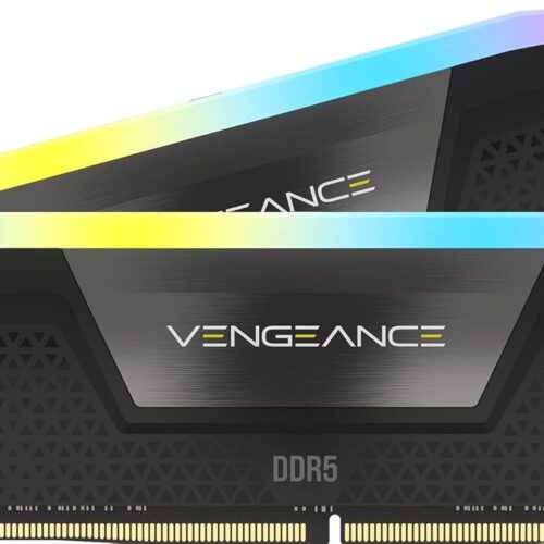 זכרון לנייח Corsair Vengeance RGB Black 64GB 2X32 6400MHz DDR5 C4