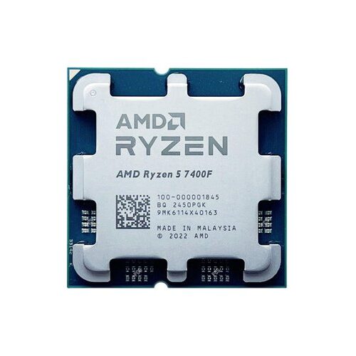 מעבד AMD Ryzen 5 7400F Zen4 6 Cores 12 Threads Up to 4.7GHz