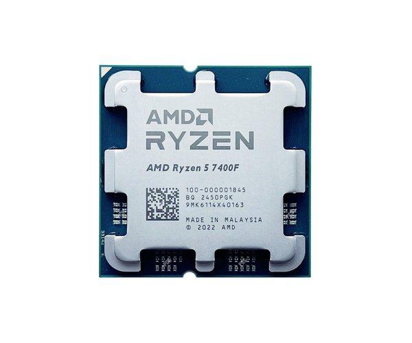 מעבד AMD Ryzen 5 7400F Zen4 6 Cores 12 Threads Up to 4.7GHz