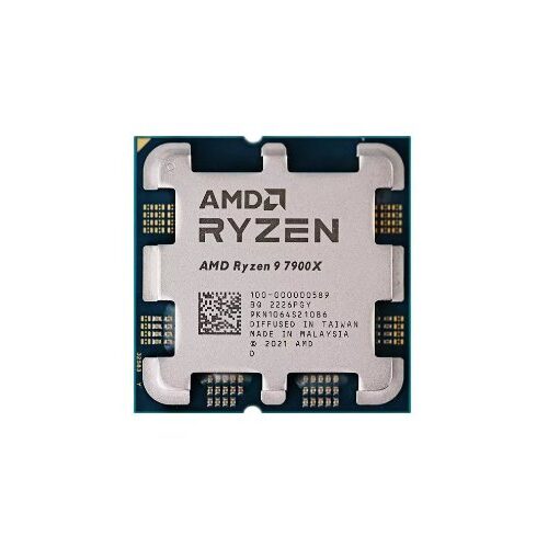 מעבד AMD ZEN4 R9 7900X Tray no Fan AM5 TDP 170W Up to 5.6Ghz 12Cr