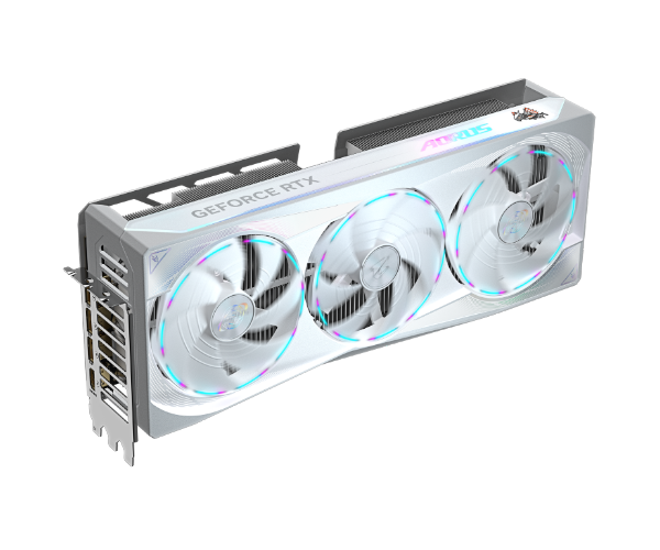 כרטיס מסך AORUS GeForce RTX 5080 MASTER ICE 16G White