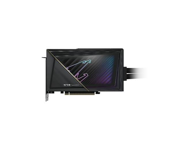 כ.מסך AORUS GeForce RTX 5080 XTREME WATERFORCE 16G 360MM RADIATOR