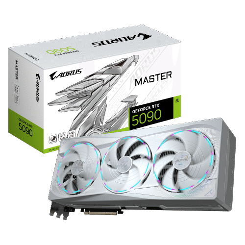 כרטיס מסך AORUS GeForce RTX 5090 MASTER ICE 32G