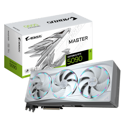 כרטיס מסך AORUS GeForce RTX 5090 MASTER ICE 32G