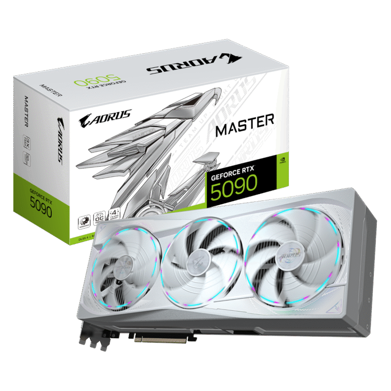 כרטיס מסך AORUS GeForce RTX 5090 MASTER ICE 32G