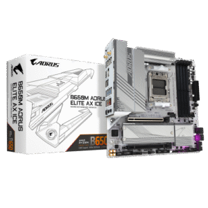 לוח Gigabyte B650M A ELITE AX ICE ATX AM5 WIFI BT PCIE5.0 White