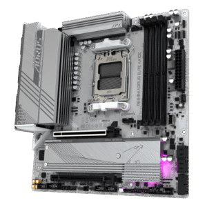 לוח Gigabyte B650M A ELITE AX ICE ATX AM5 WIFI BT PCIE5.0 White