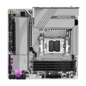 לוח Gigabyte B650M A ELITE AX ICE ATX AM5 WIFI BT PCIE5.0 White
