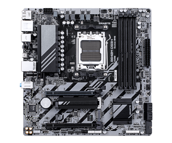 לוח אם Gigabyte B840M DS3H for AMD AM5 Cpu DDR5 HDMI