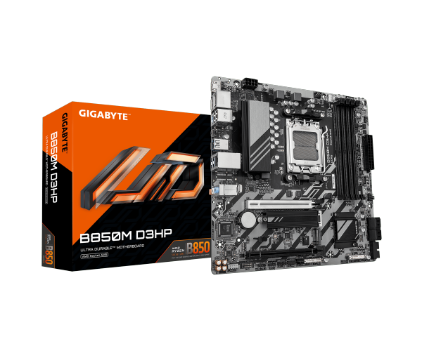 לוח אם GIGABYTE B850M D3HP MICRO-ATX DDR5 AM5 1GB LAN
