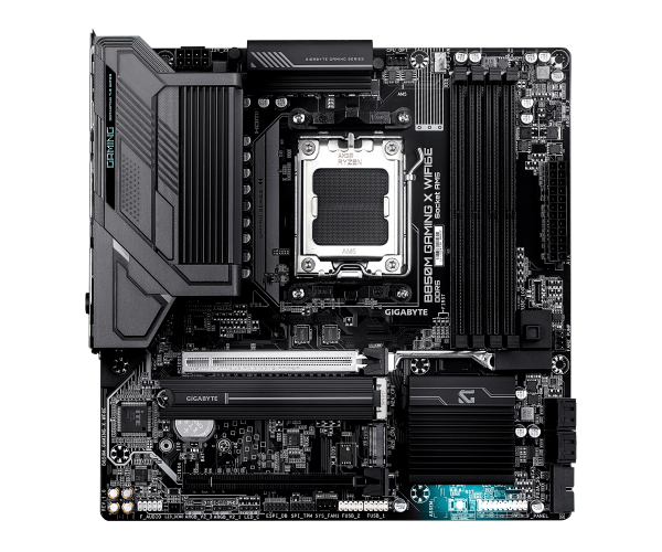 לוח אם GIGABYTE B850M GAMING X WIFI6E MICRO-ATX DDR5 AM5 BT 2.5GB