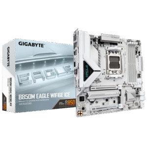 לוח אם GIGABYTE B850M EAGLE WIFI6E ICE M-ATX DDR5 AM5 BT 2.5GB