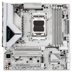 לוח אם GIGABYTE B850M EAGLE WIFI6E ICE M-ATX DDR5 AM5 BT 2.5GB