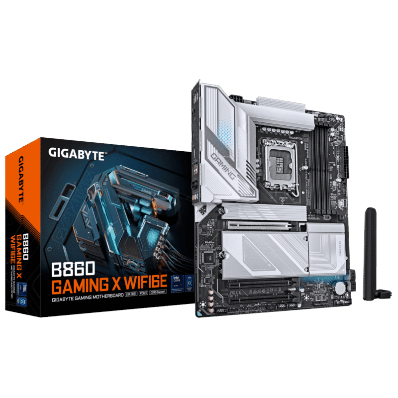 לוח למעבד דור 15 Gigabyte B860 GAMING X WIFI6E ATX 2.5GB LAN