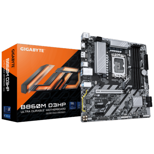 לוח לאינטל דור 15 Gigabyte B860M D3HP Micro-ATX DDR5