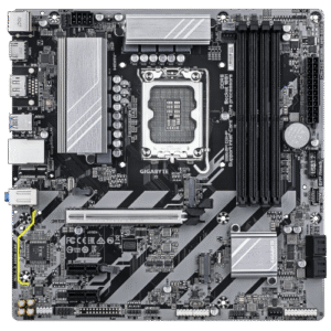 לוח לאינטל דור 15 Gigabyte B860M D3HP Micro-ATX DDR5