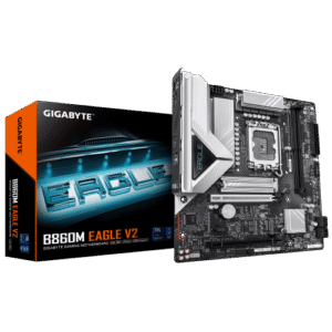 לוח למעבד דור 15 Gigabyte B860M EAGLE V2 M-ATX 2.5GB LAN
