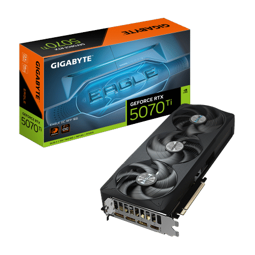 כרטיס מסך GIGABYTE GeForce RTX 5070 Ti EAGLE OC SFF 16G