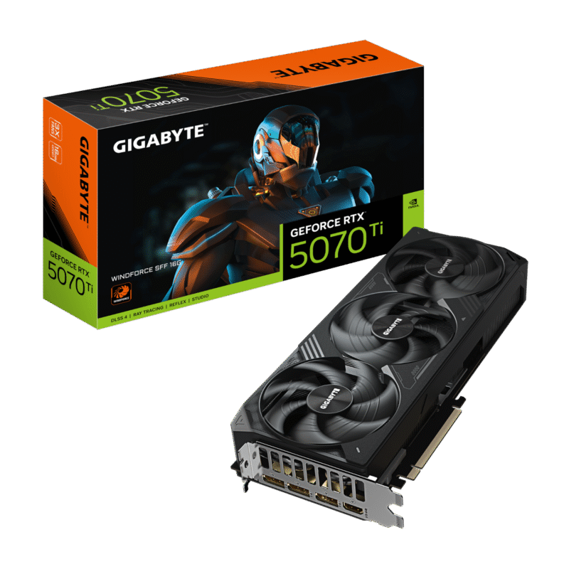 כרטיס מסך Gigabyte GeForce RTX 5070 Ti WINDFORCE SFF 16G