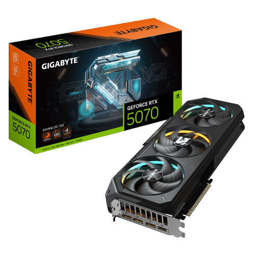 כ.מסך GIGABYTE GeForce RTX 5070 GAMING OC 12G