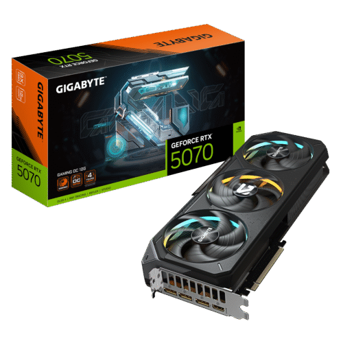 כ.מסך GIGABYTE GeForce RTX 5070 GAMING OC 12G