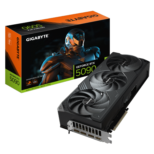 כרטיס מסך Gigabyte GeForce RTX 5090 WINDFORCE OC 32G