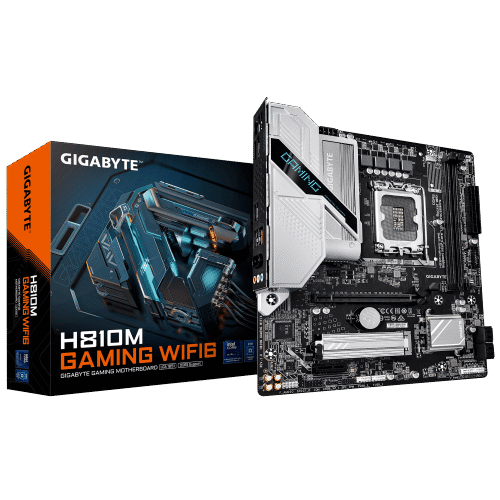 לוח Gigabyte H810M Gaming WIFI6 Micro-Atx DDR5 LGA1851 VGA HDMI
