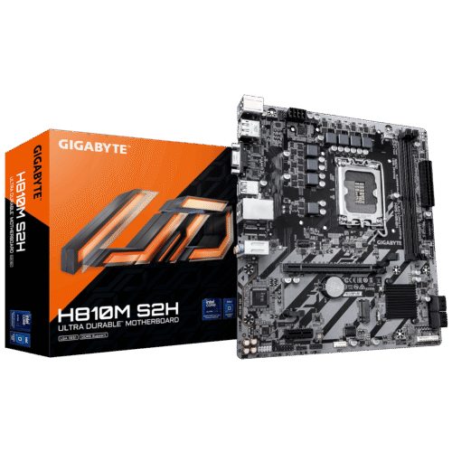 לוח Gigabyte H810M S2H 1.0 Micro-Atx DDR5 LGA1851 VGA HDMI