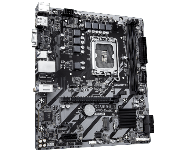 לוח Gigabyte H810M S2H 1.0 Micro-Atx DDR5 LGA1851 VGA HDMI