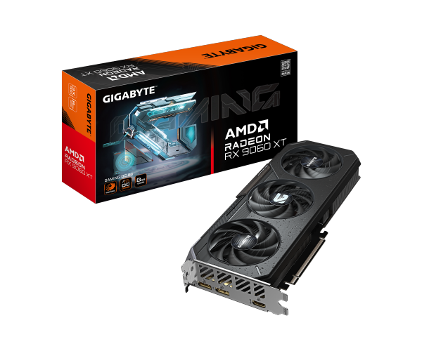 כרטיס מסך Gigabyte Radeon RX 9060 XT GAMING OC 8GB